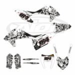 KTM EXC EXCF XCW XCFW 17-19_19.2_AION Motocross Graphics Aufkleber