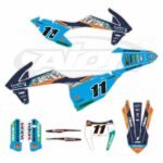KTM EXC EXCF XCW XCFW 17-19_23.2_AION Motocross Graphics Aufkleber